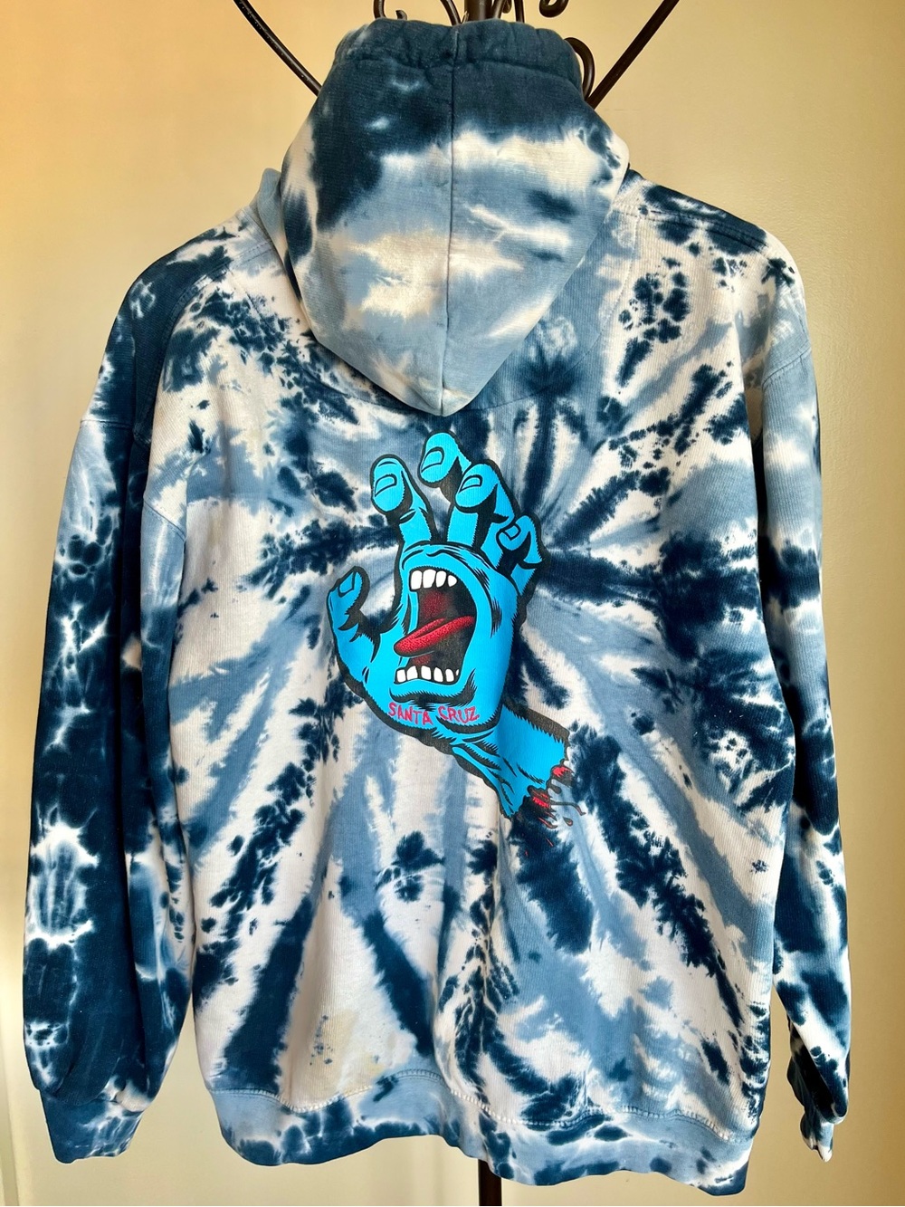 Santa Cruz scakate Tie-Dye Hoodie